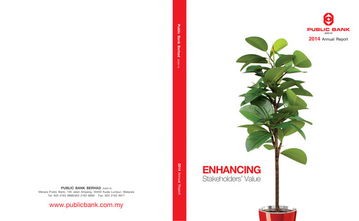 Thumbnail PBBank (Public Bank Bhd) Annual Report 2014