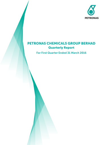 Miniature PChem (Petronas Chemicals Group) Rapport trimestriel 2016-q1