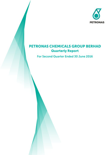 Miniature PChem (Petronas Chemicals Group) Rapport trimestriel 2016-q2