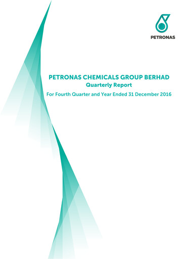 Miniature PChem (Petronas Chemicals Group) Rapport trimestriel 2016-q4