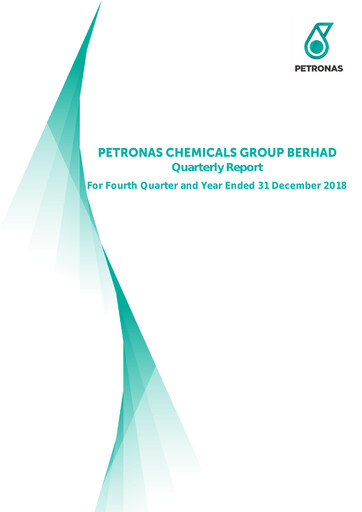 Miniature PChem (Petronas Chemicals Group) Rapport trimestriel 2018-q4