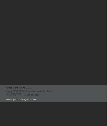 Thumbnail PetGas (Petronas Gas) Annual Report 2016