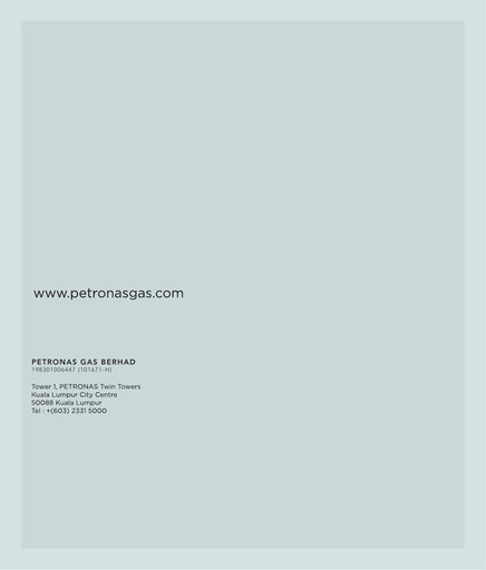 Thumbnail PetGas (Petronas Gas) Annual Report 2019