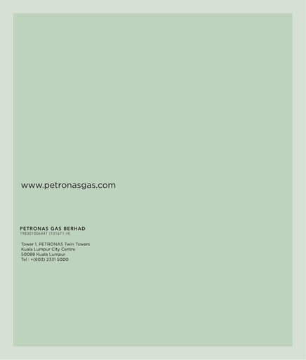 Thumbnail PetGas (Petronas Gas) Sustainability Report 2019