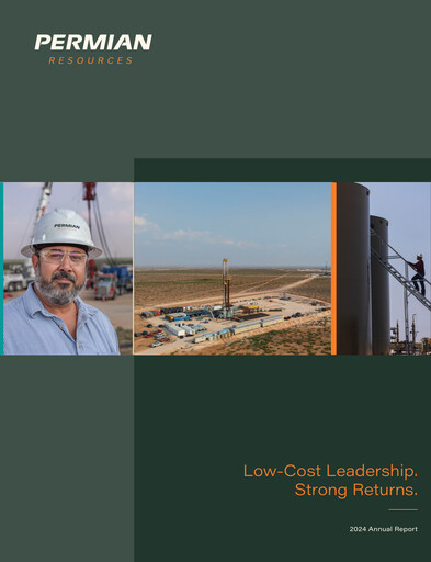 Thumbnail Permian Resources Annual Report 2024