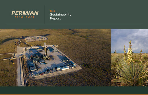 Thumbnail Permian Resources Sustainability Report 2024