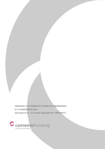 Thumbnail Cementir Financial Statement 2023