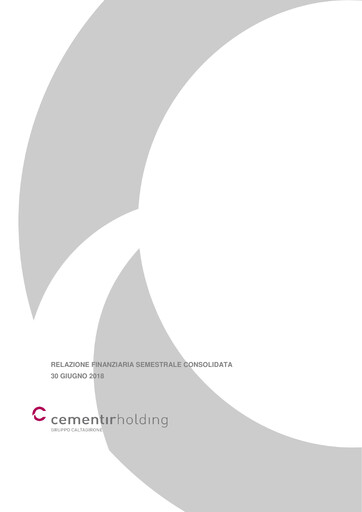 Thumbnail Cementir Half-year Report 2018-h1