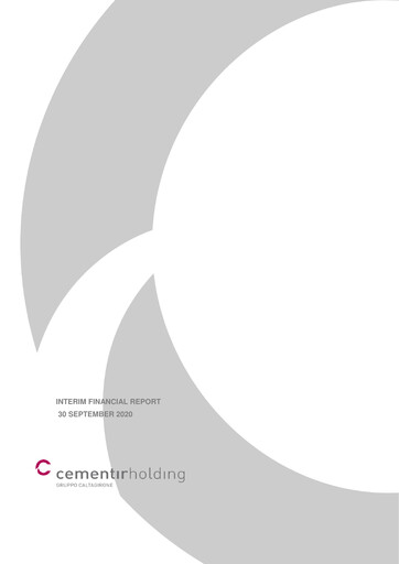 Thumbnail Cementir Quarterly Report 2020-q3