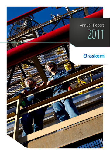 Thumbnail Braskem Annual Report 2011