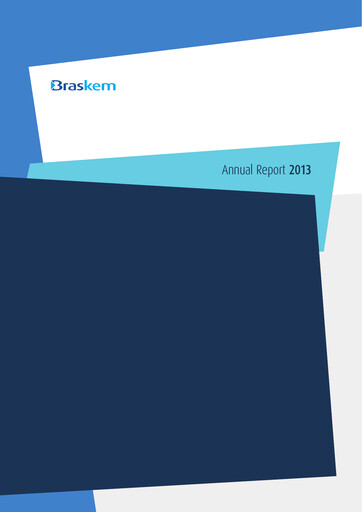 Thumbnail Braskem Annual Report 2013