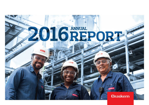 Thumbnail Braskem Annual Report 2016