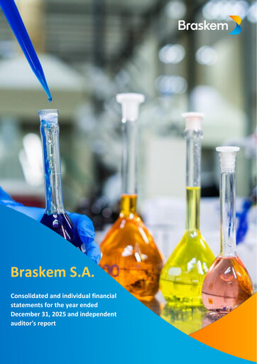 Miniature Braskem Bilan financier 2025
