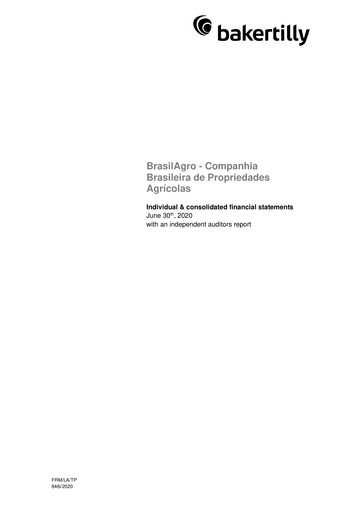 Vorschaubild Brasil Agro Finanzmitteilung fy2020