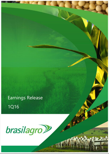 Vorschaubild BrasilAgro Quartalsbericht fy2016-q1