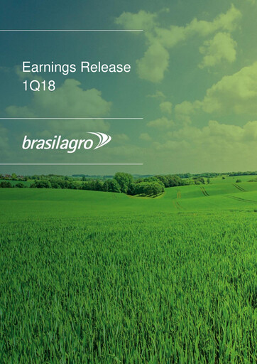 Vorschaubild BrasilAgro Quartalsbericht fy2018-q1