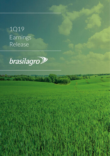 Vorschaubild BrasilAgro Quartalsbericht fy2019-q1