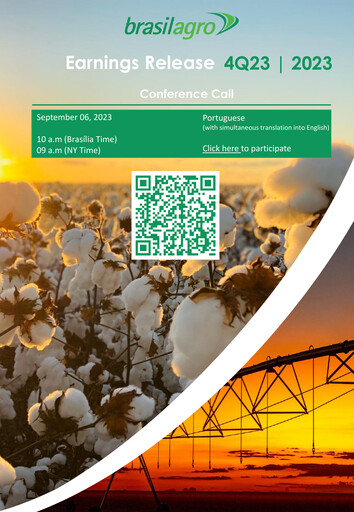 Vorschaubild BrasilAgro Quartalsbericht fy2023-q4