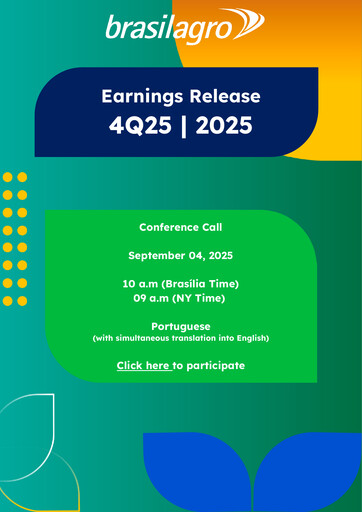Vorschaubild BrasilAgro Quartalsbericht fy2025-q4