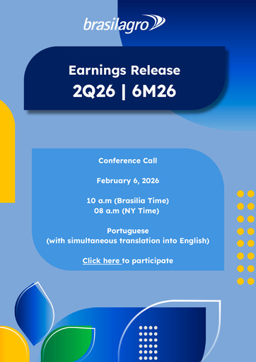Vorschaubild BrasilAgro Quartalsbericht fy2026-q2
