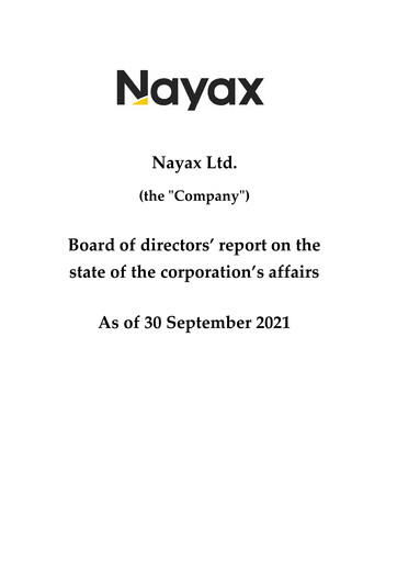 Thumbnail Nayax Quarterly Report 2021-q3