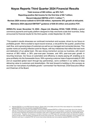 Thumbnail Nayax Quarterly Report 2024-q3