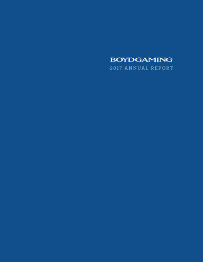 Vorschaubild Boyd Gaming
 Jahresbericht 2017