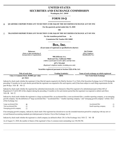 Miniature Box, Inc. Rapport trimestriel 2021-q2
