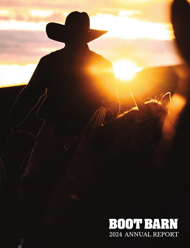 Thumbnail Boot Barn Holdings
 Annual Report 2024
