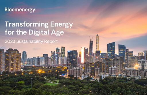Thumbnail Bloom Energy
 Sustainability Report 2023