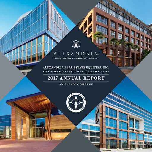 Vorschaubild Alexandria Real Estate Equities
 Jahresbericht 2017