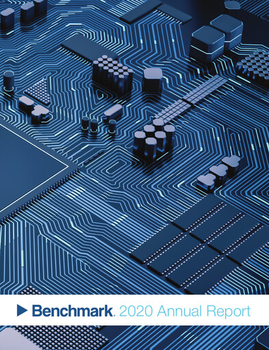 Vorschaubild Benchmark Electronics
 Jahresbericht 2020