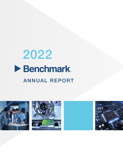 Vorschaubild Benchmark Electronics
 Jahresbericht 2022