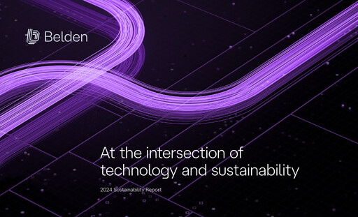 Thumbnail Belden Sustainability Report 2024