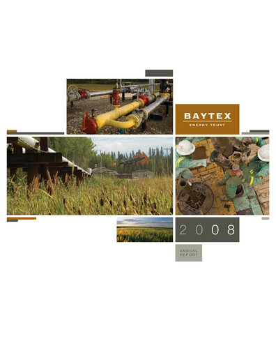 Thumbnail Baytex Energy
 Annual Report 2008