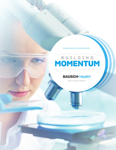 Thumbnail Bausch Health
 Annual Report 2018