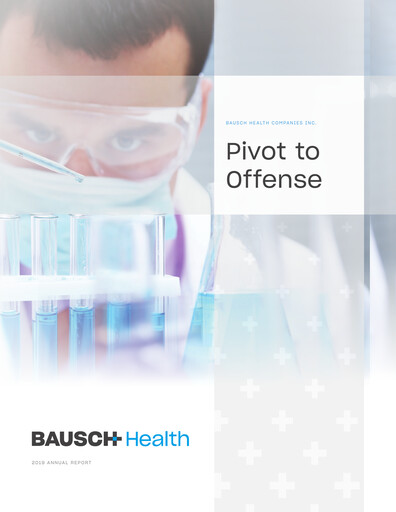 Thumbnail Bausch Health
 Annual Report 2019