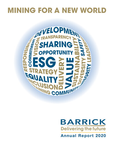 Thumbnail Barrick Gold Annual Report 2020