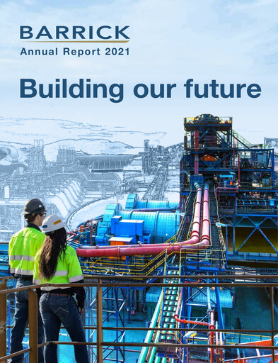 Thumbnail Barrick Gold Annual Report 2021