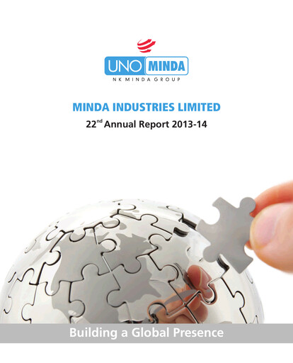 Thumbnail UNO Minda Annual Report 2013-2014