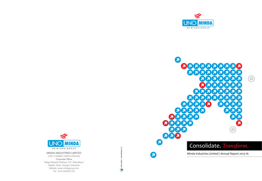 Thumbnail UNO Minda Annual Report 2015-2016