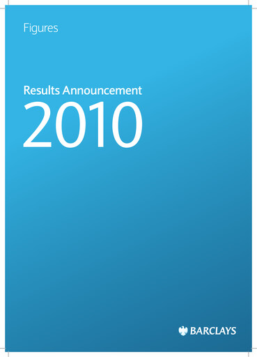 Thumbnail Barclays Financial Report 2010