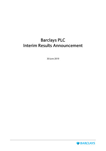 Thumbnail Barclays Half-year Report 2019-h1