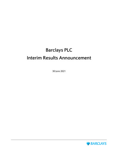 Vorschaubild Barclays Halbjahresbericht 2021-h1