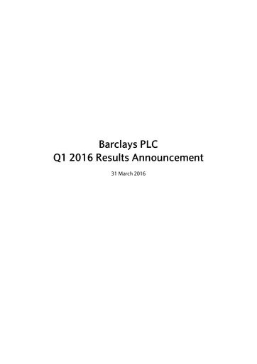 Thumbnail Barclays Quarterly Report 2016-q1