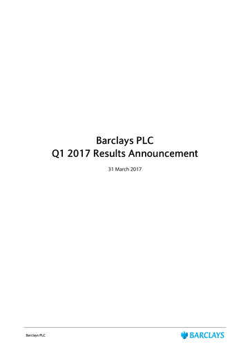 Thumbnail Barclays Quarterly Report 2017-q1