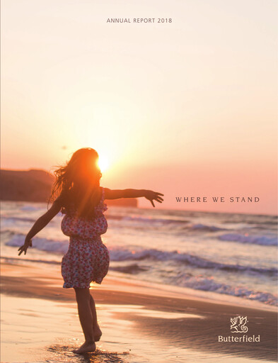 Vorschaubild Bank of N. T. Butterfield & Son Jahresbericht 2018