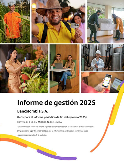 Thumbnail Grupo Cibest (Bancolombia) Annual Report 2025