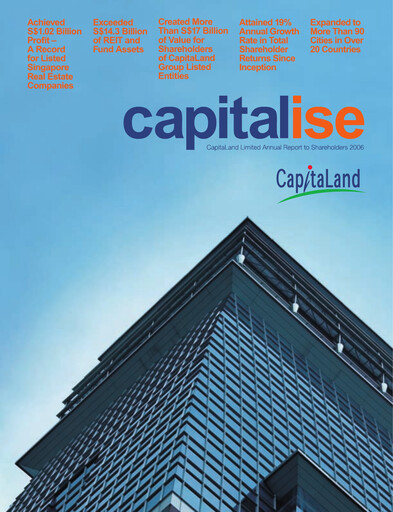 Thumbnail CapitaLand Investment Limited Annual Report 2006