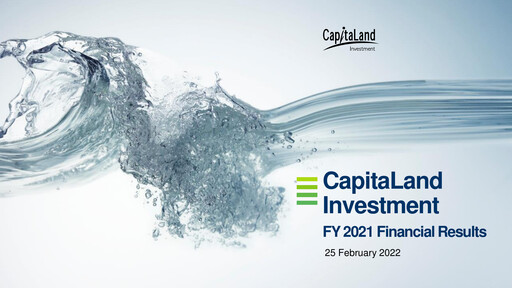 Thumbnail CapitaLand Investment Limited Financial Report 2021